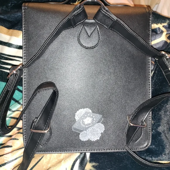 Wednesday Addams Nevermore academy mini backpack - Picture 3 of 5